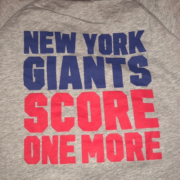 VICTORIA SECRET PINK GIANTS HOODIE Sized Medium - Picture 5 of 6